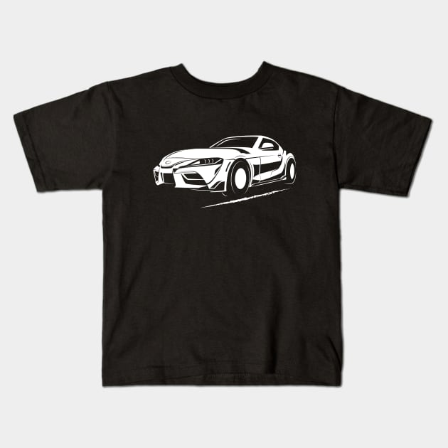 Toyota Supra Kids T-Shirt by CandyUPlanet